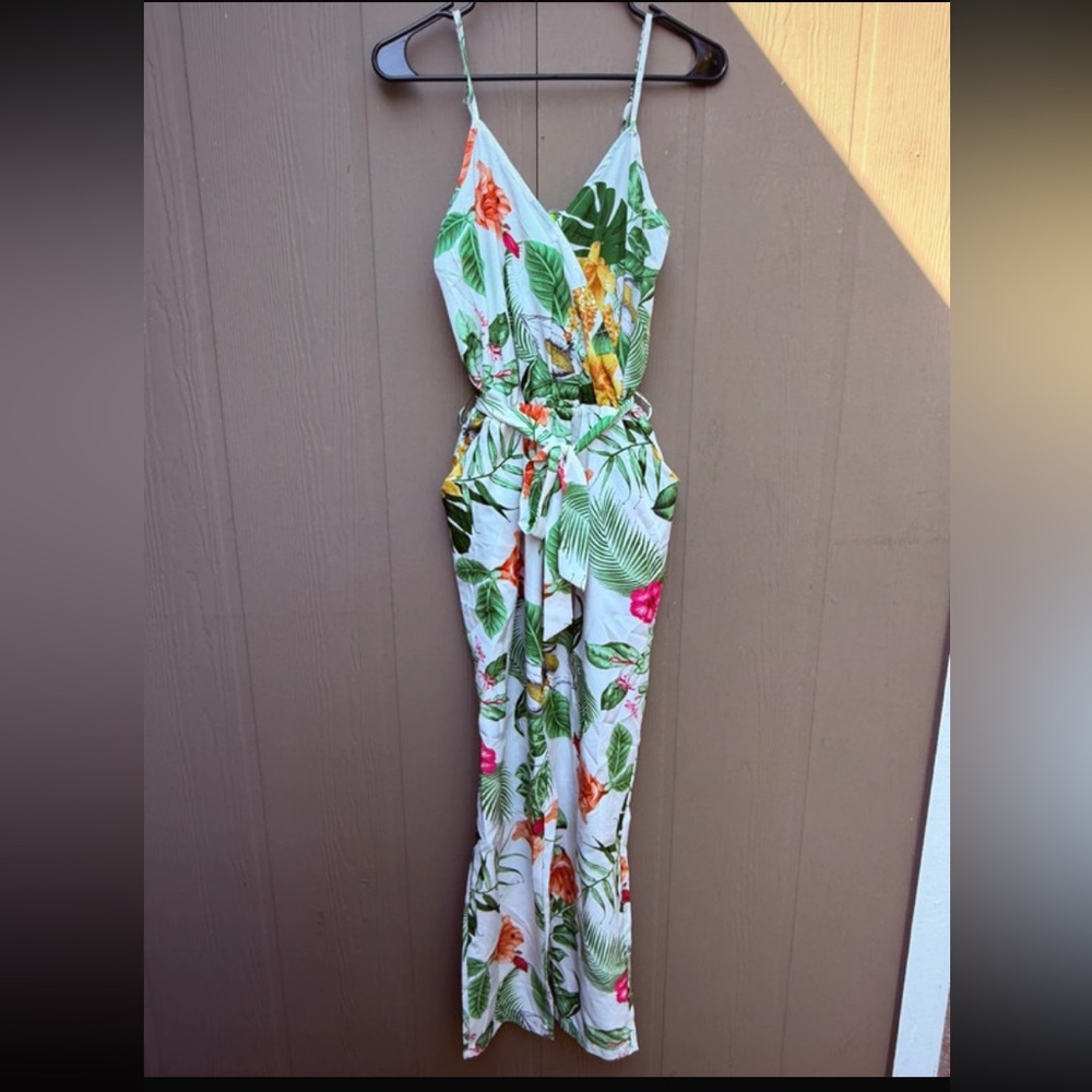 Tropical Floral Jumpsuit